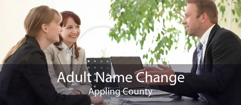 Adult Name Change Appling County