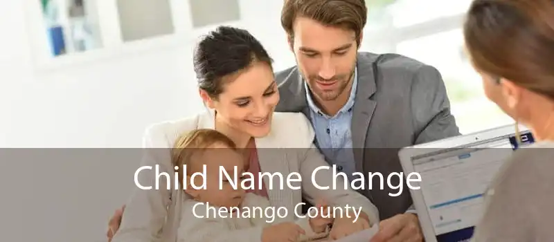 Child Name Change Chenango County