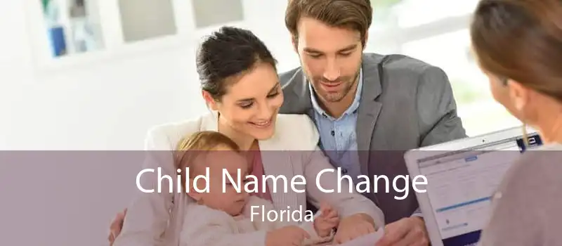 Child Name Change Florida