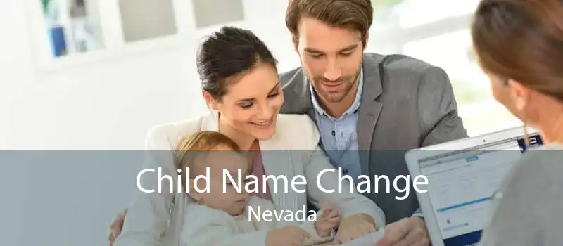 Child Name Change Nevada