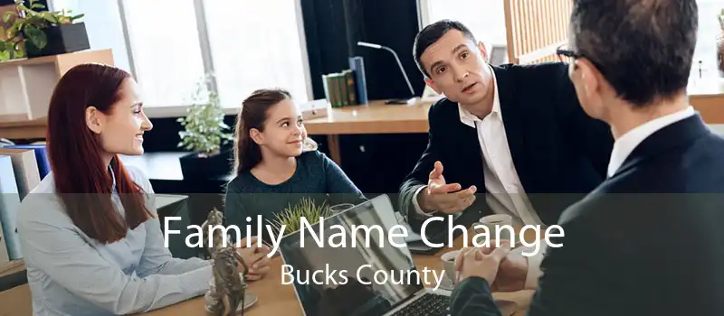 Family Name Change Bucks County