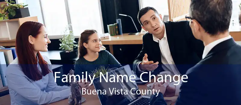 Family Name Change Buena Vista County