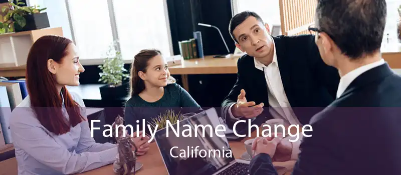 Family Name Change California