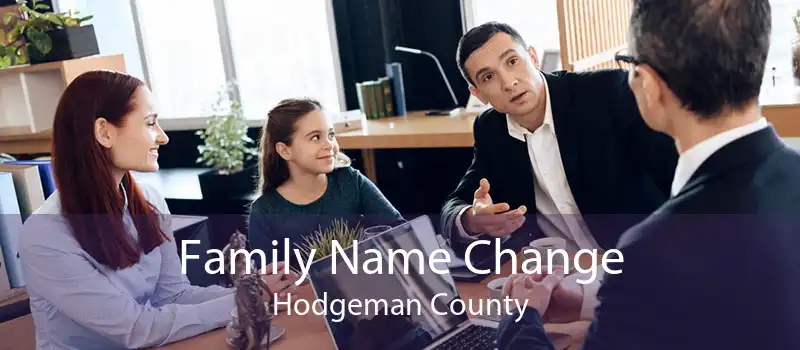 Family Name Change Hodgeman County