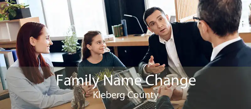 Family Name Change Kleberg County