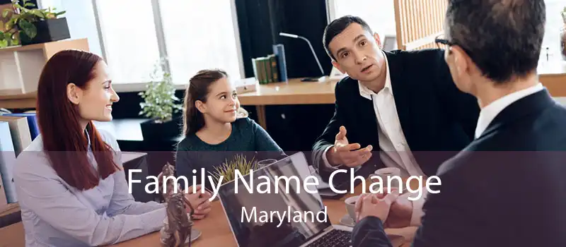 Family Name Change Maryland