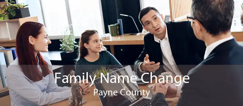 Family Name Change Payne County