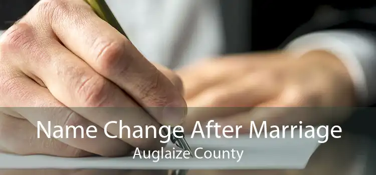 Name Change After Marriage Auglaize County