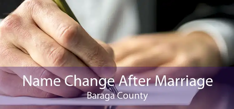 Name Change After Marriage Baraga County