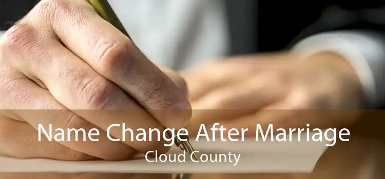 Name Change After Marriage Cloud County