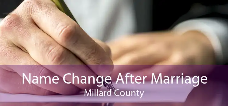 Name Change After Marriage Millard County