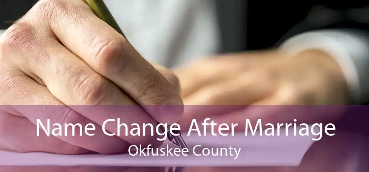 Name Change After Marriage Okfuskee County